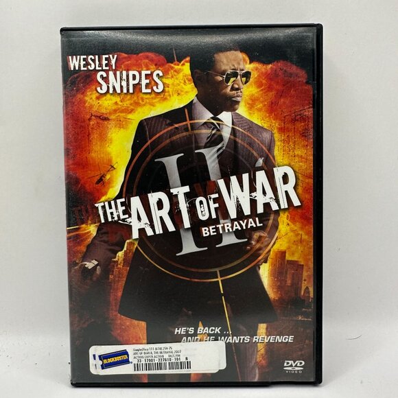 The Art Of War II: Betrayal DVD Wesley Snipes Action Thriller Special Features - Picture 1 of 3